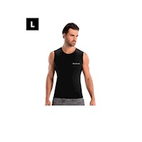 Faja Chaleco Tubular Negro L